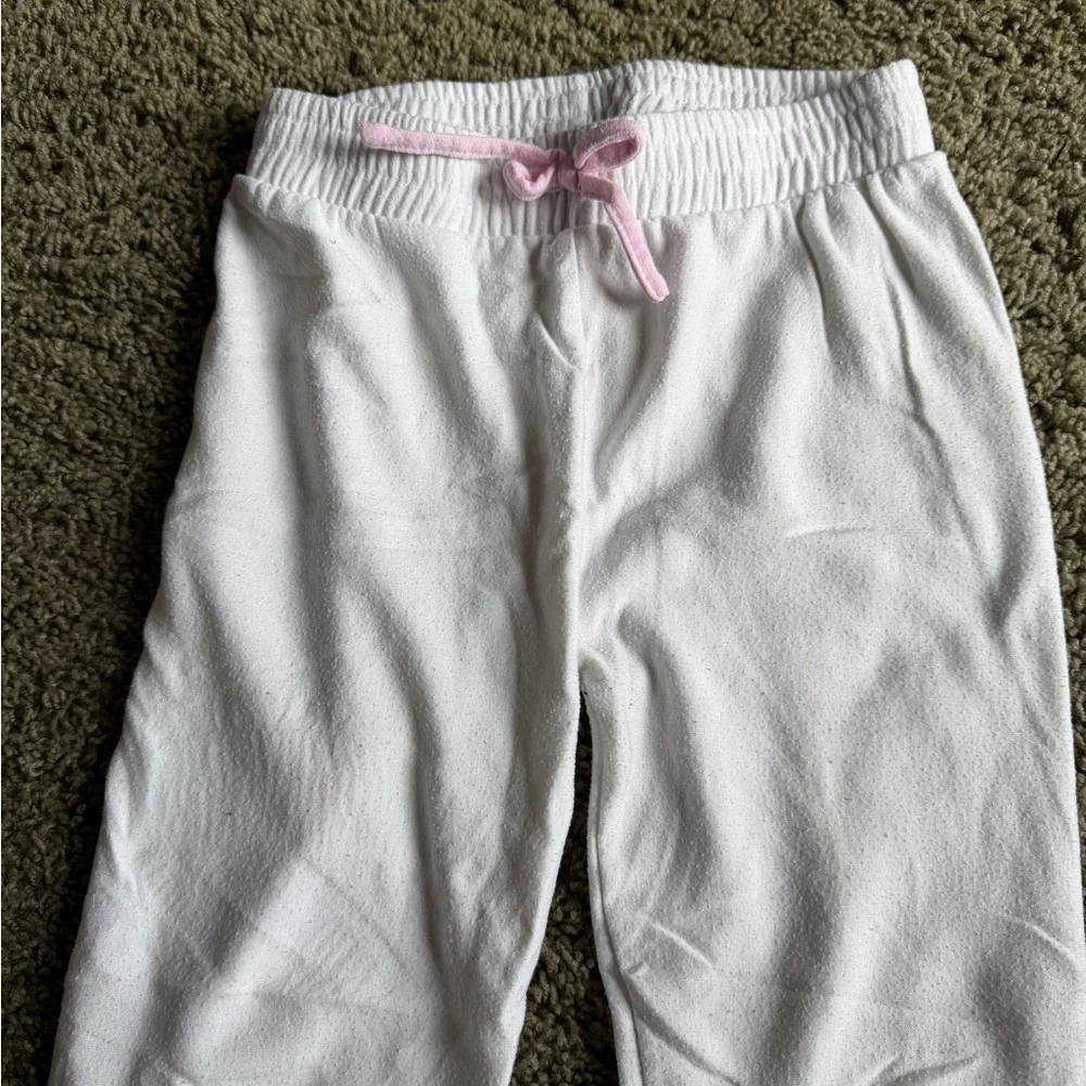 btween Loungewear Kids Set with Pink & Purple Tie-Dye Accents- size 8 - Picture 8 of 12